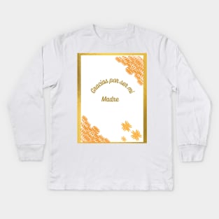 Eres única* Madre Kids Long Sleeve T-Shirt